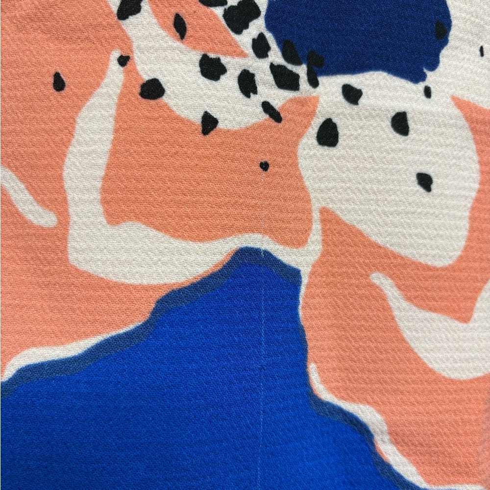 Kate Spade Blue and Red Floral Mini Dress - Picture 6 of 8